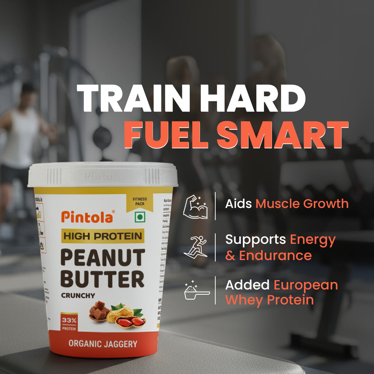 High Protein Organic Jaggery Peanut Butter
