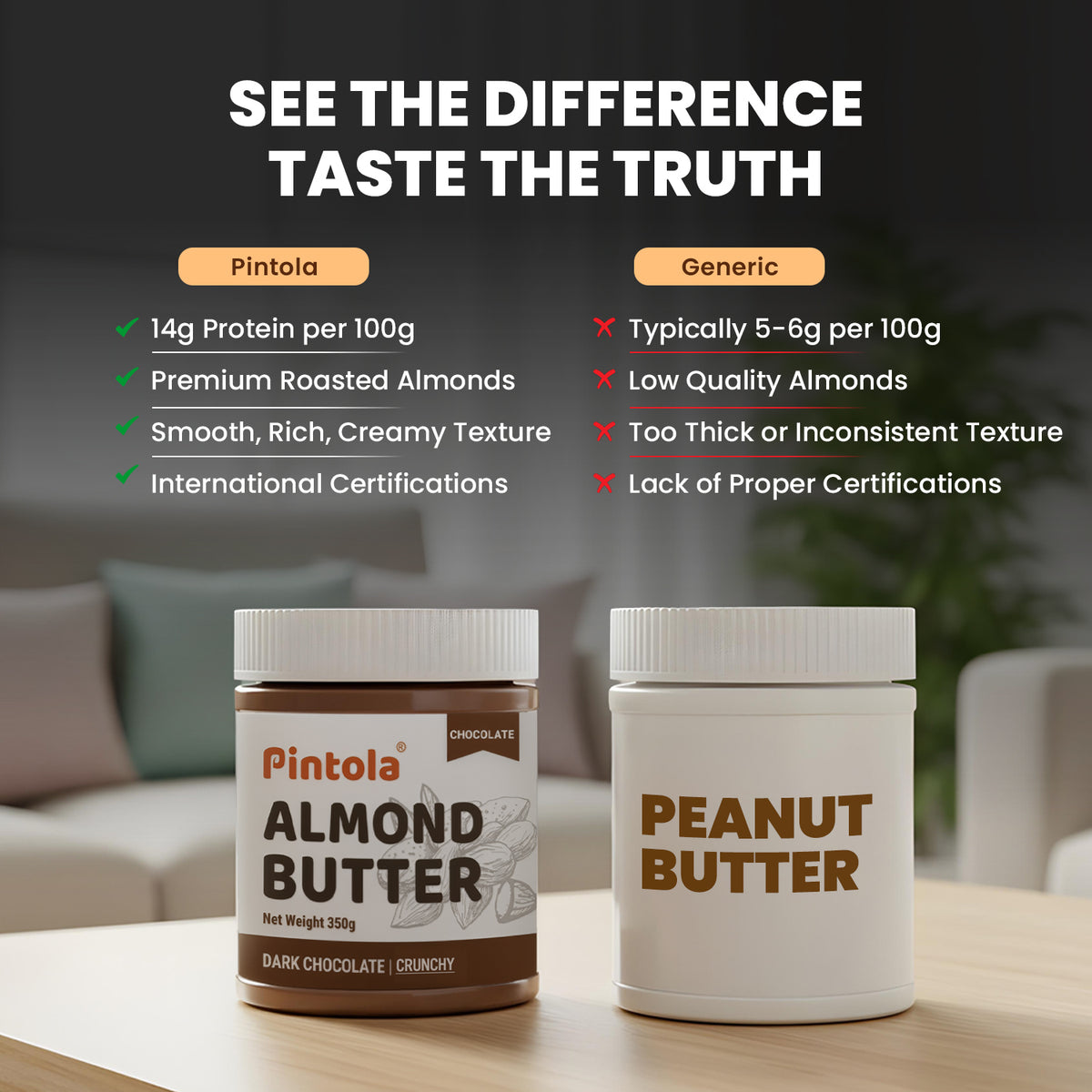 Dark Chocolate Almond Butter