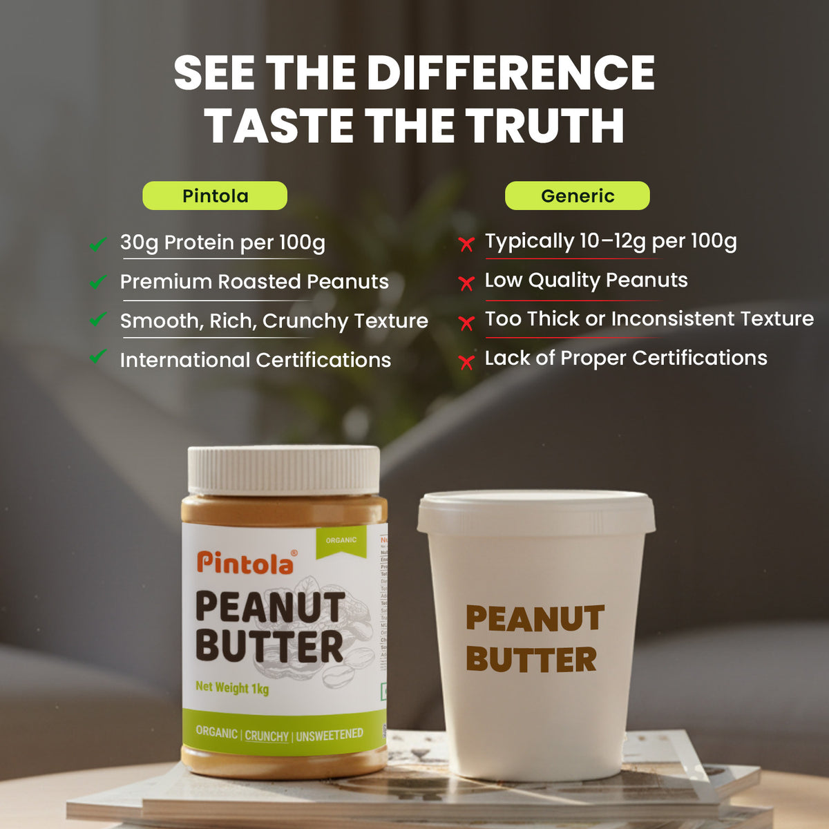 All Natural Organic Peanut Butter