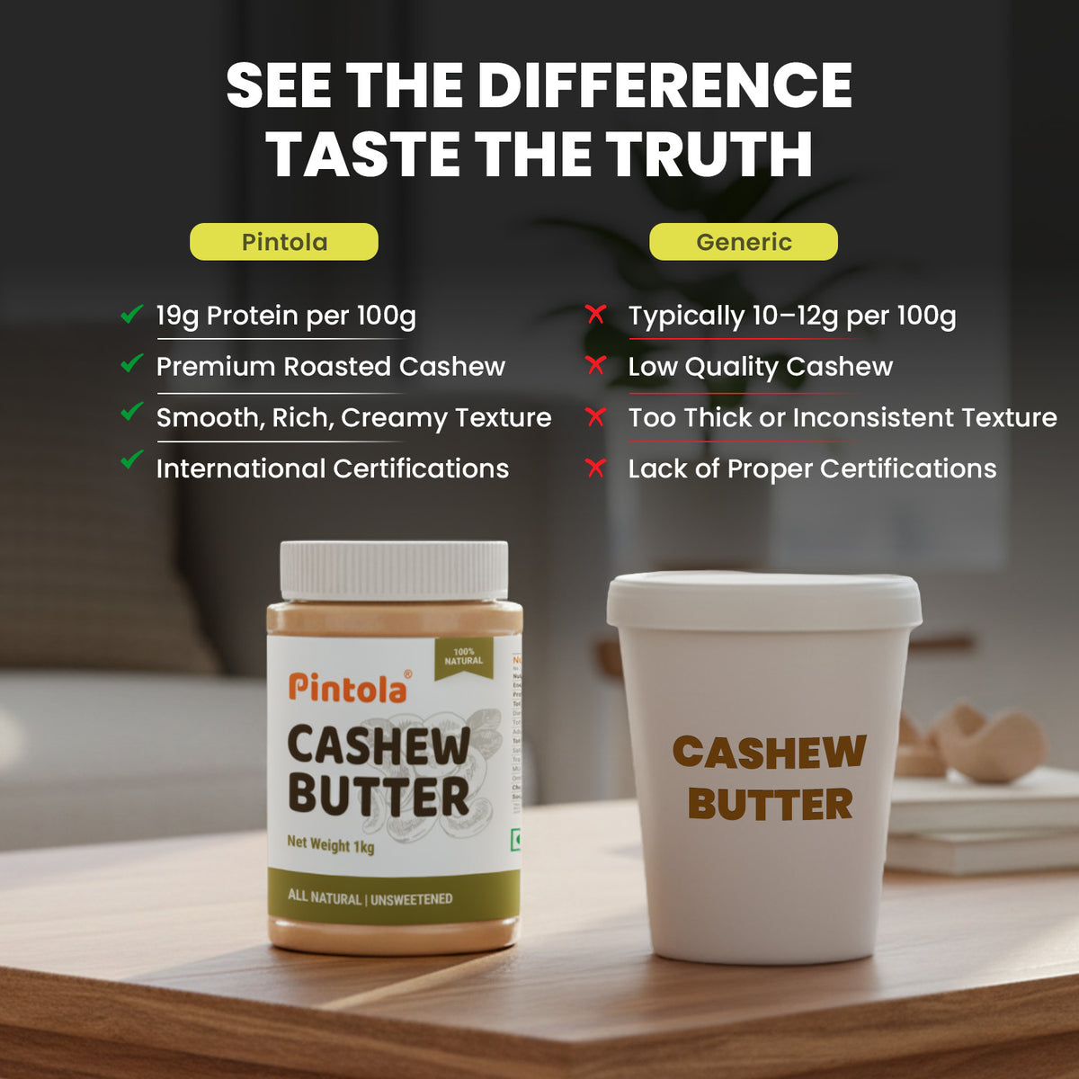All Natural Cashew Butter