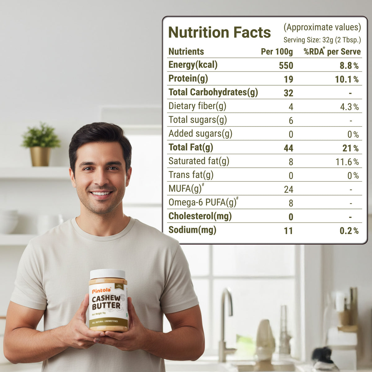 All Natural Cashew Butter