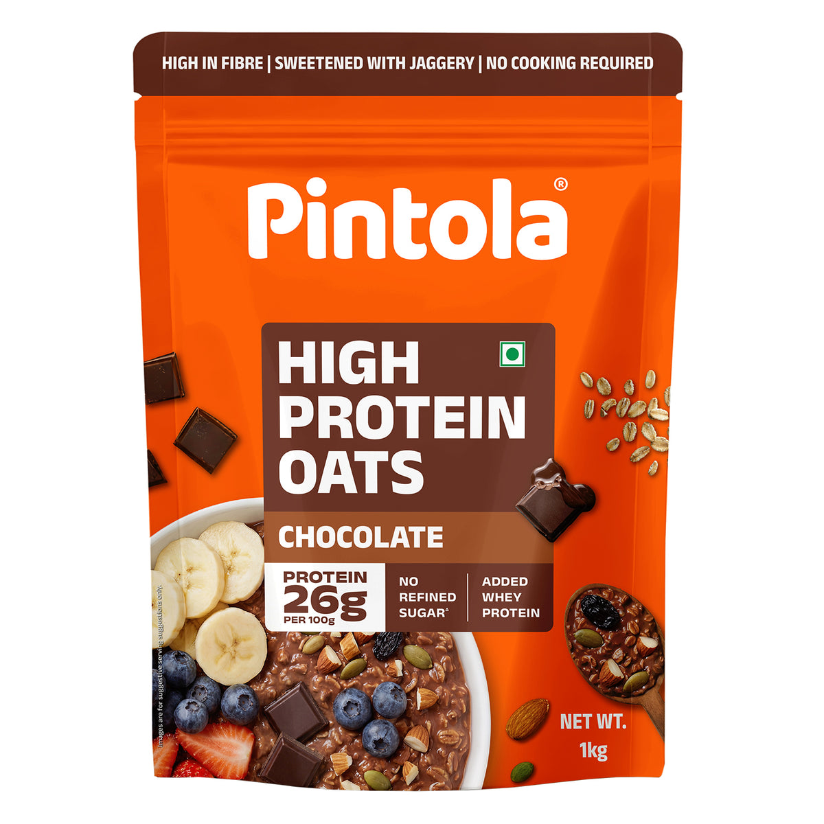 High Protein Dark Chocolate Oats