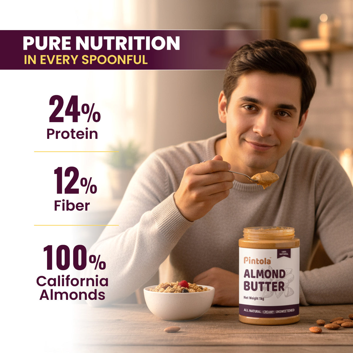 All Natural Almond Butter
