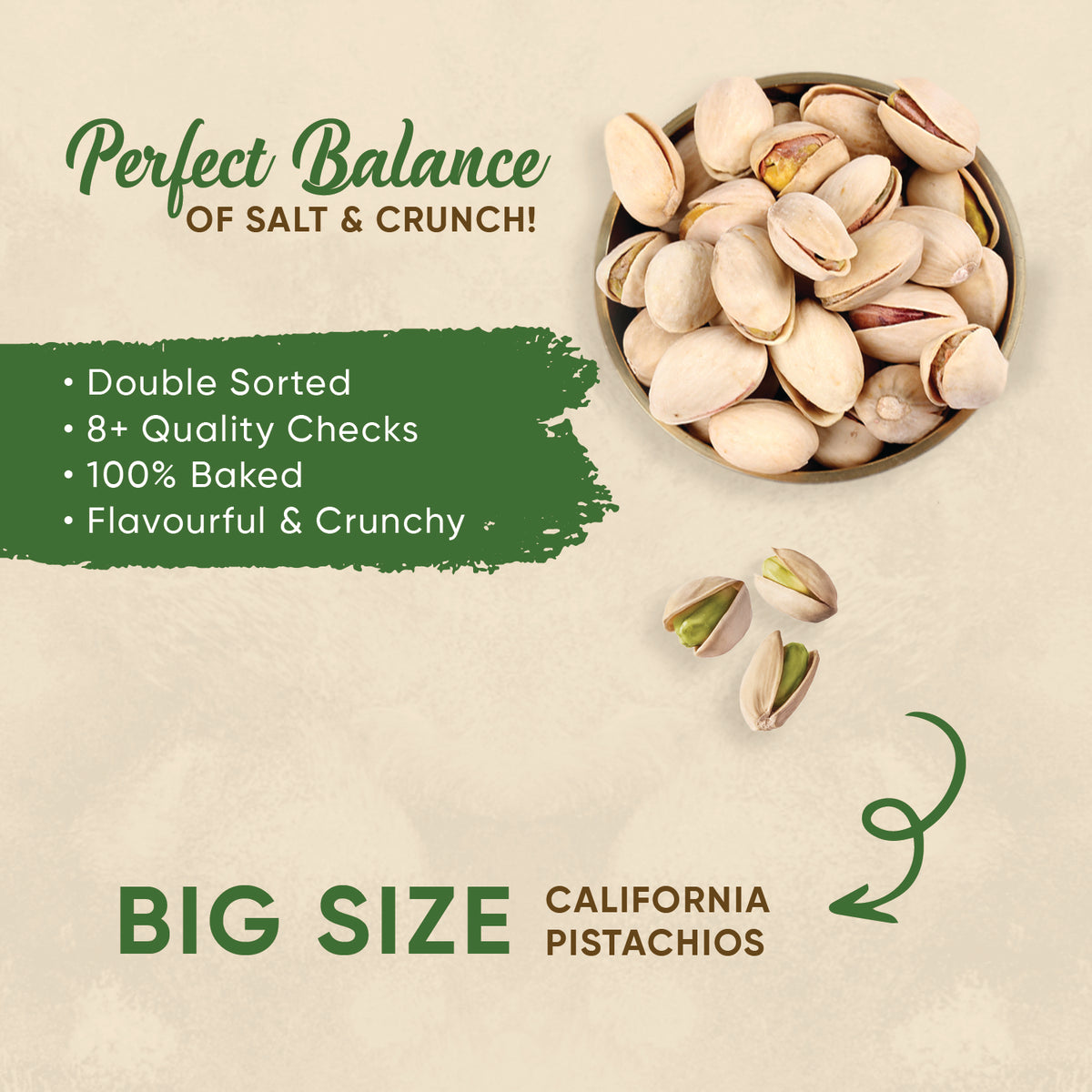 Premium Roasted &amp; Salted Pistachios