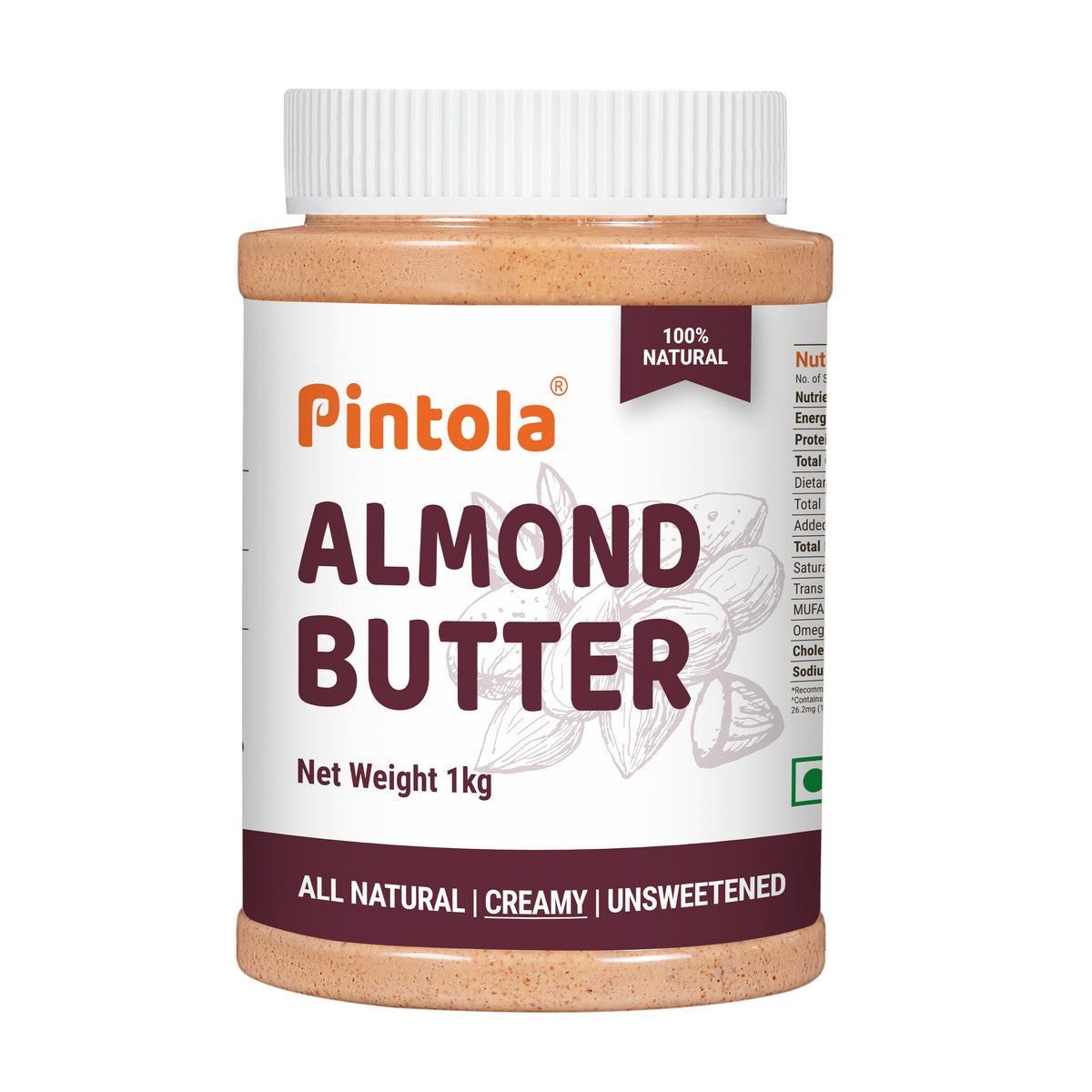 All Natural Almond Butter
