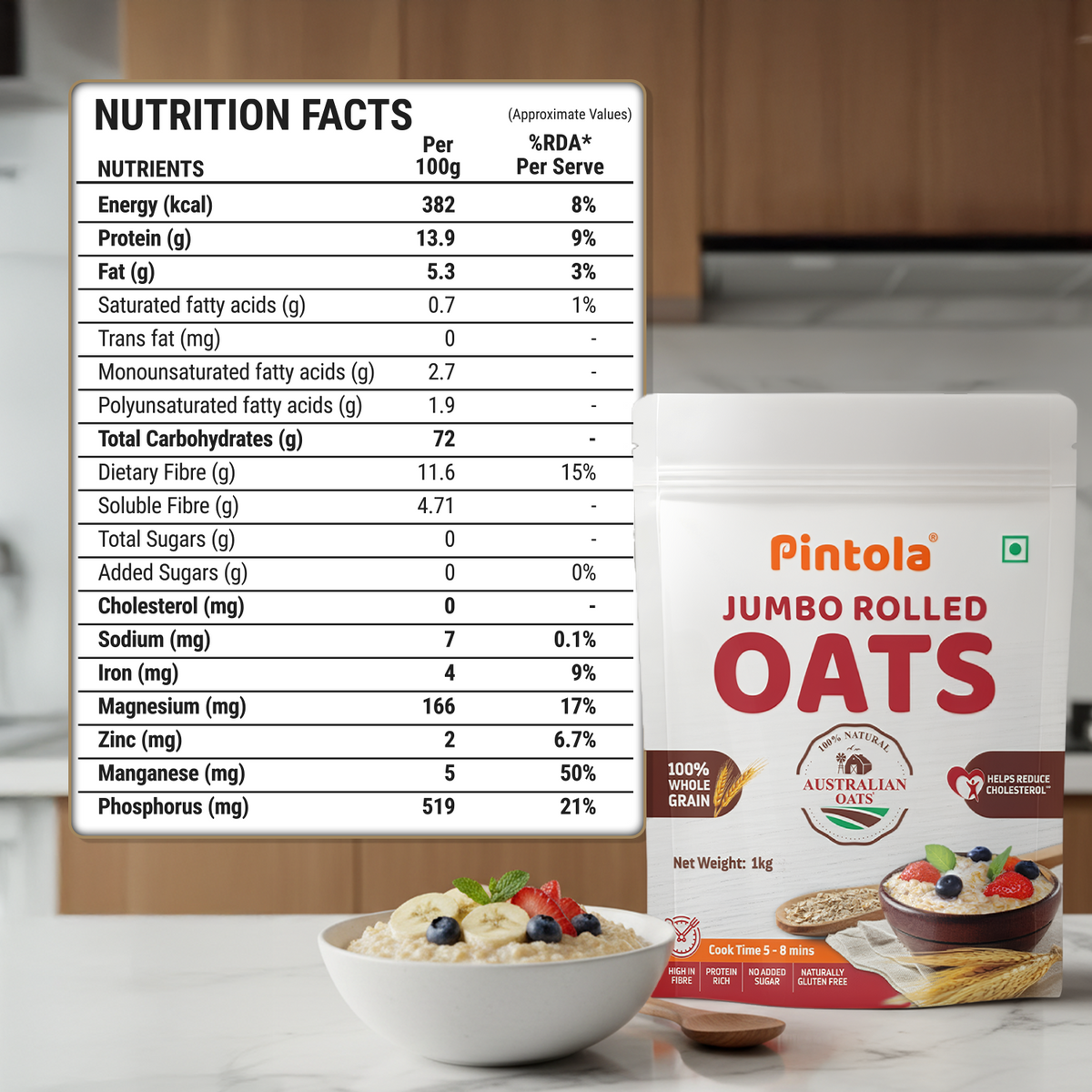 Jumbo Rolled Oats