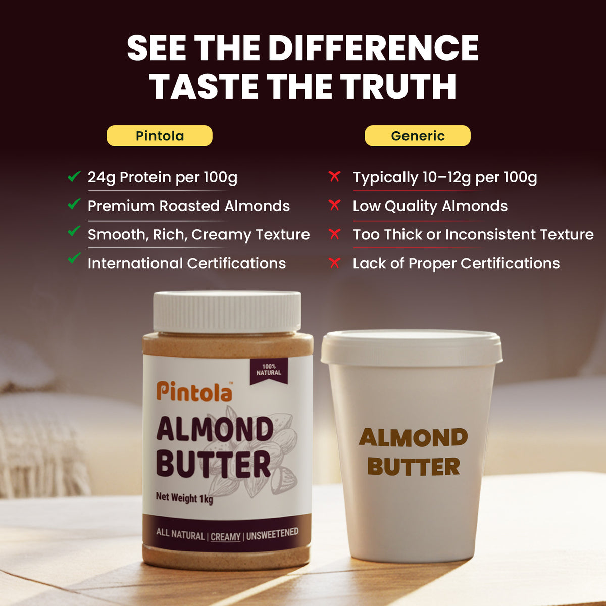 All Natural Almond Butter