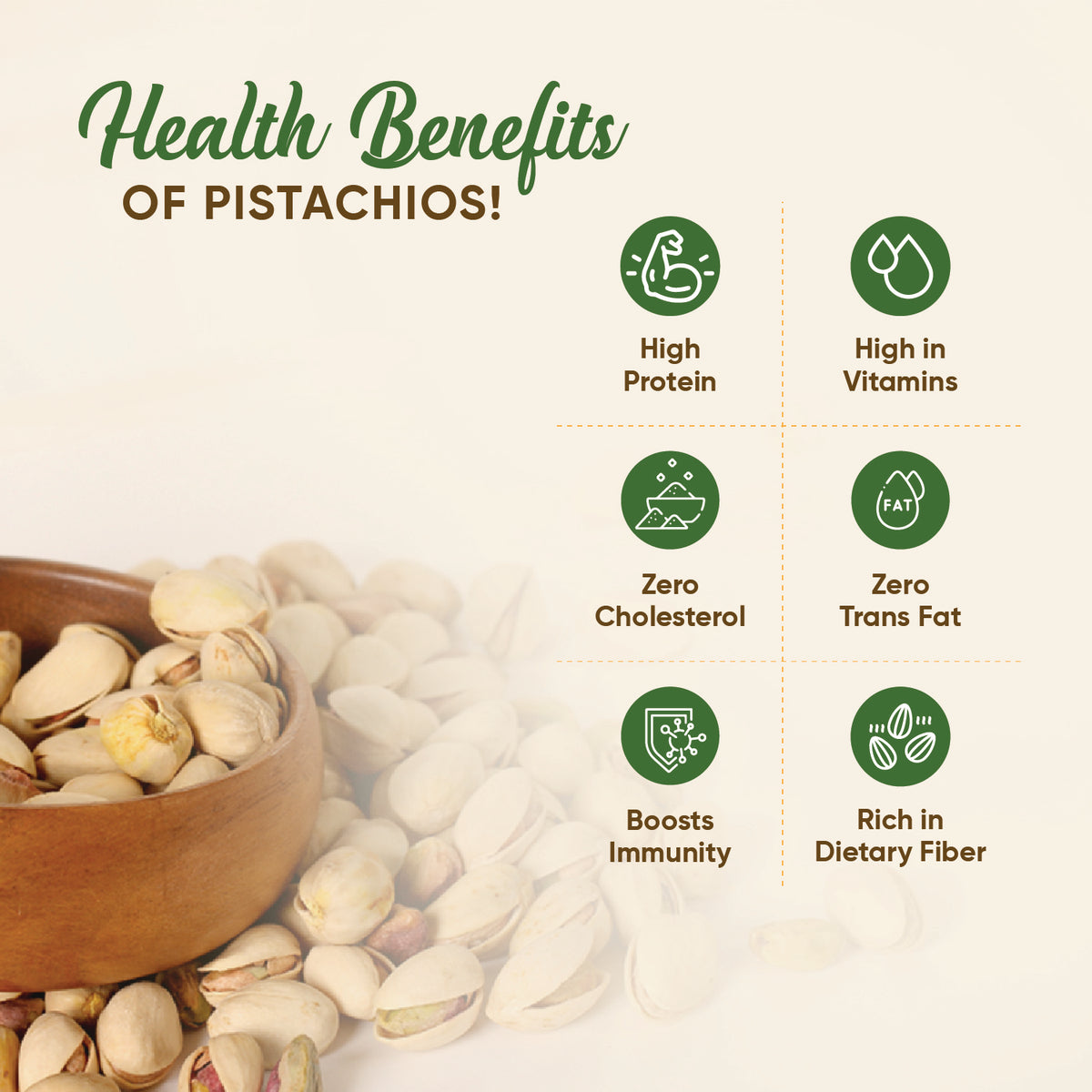 Premium Roasted &amp; Salted Pistachios