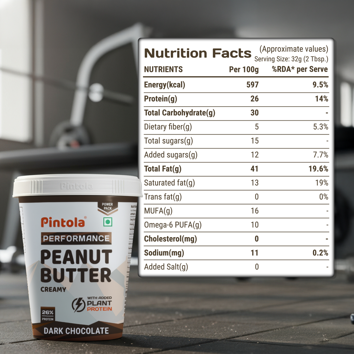 Dark Chocolate Performance Peanut Butter