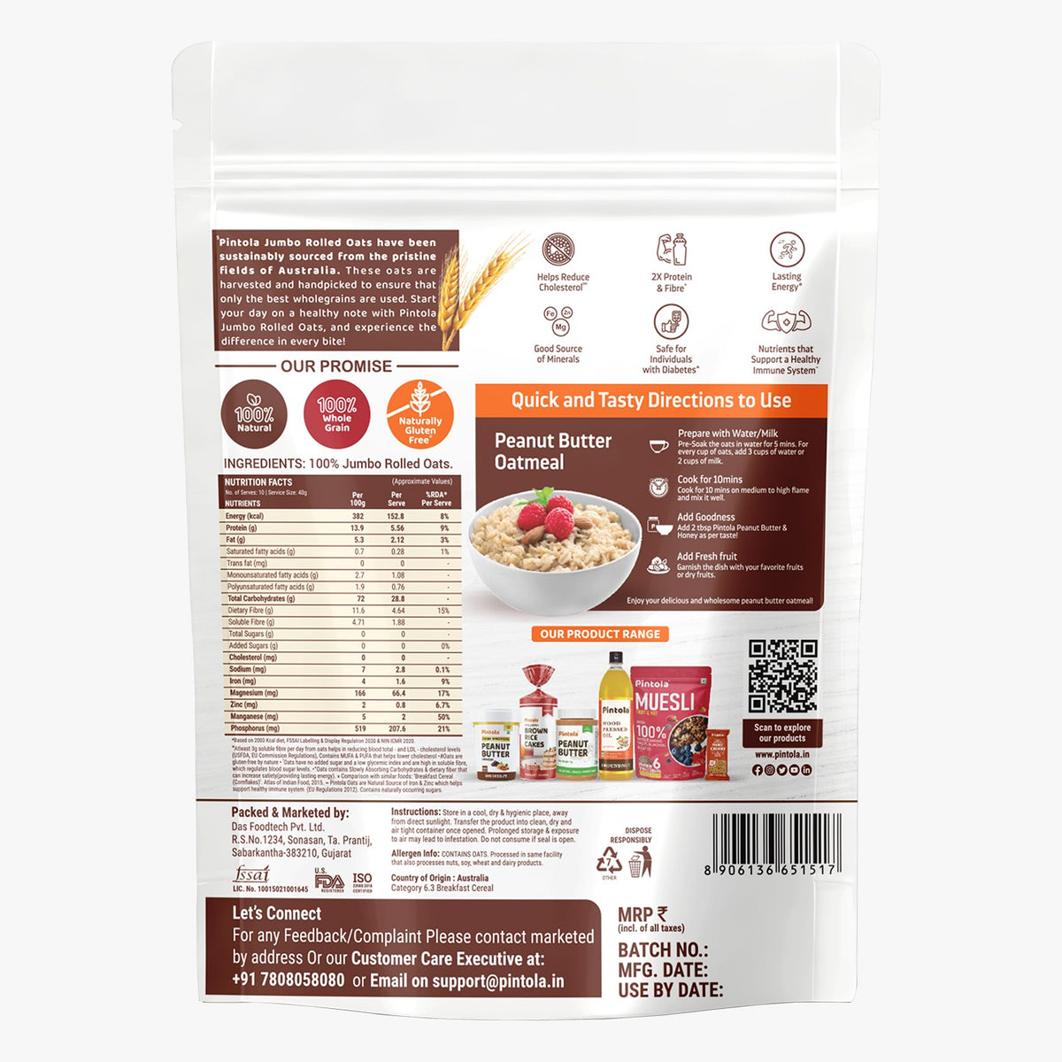 Jumbo Rolled Oats