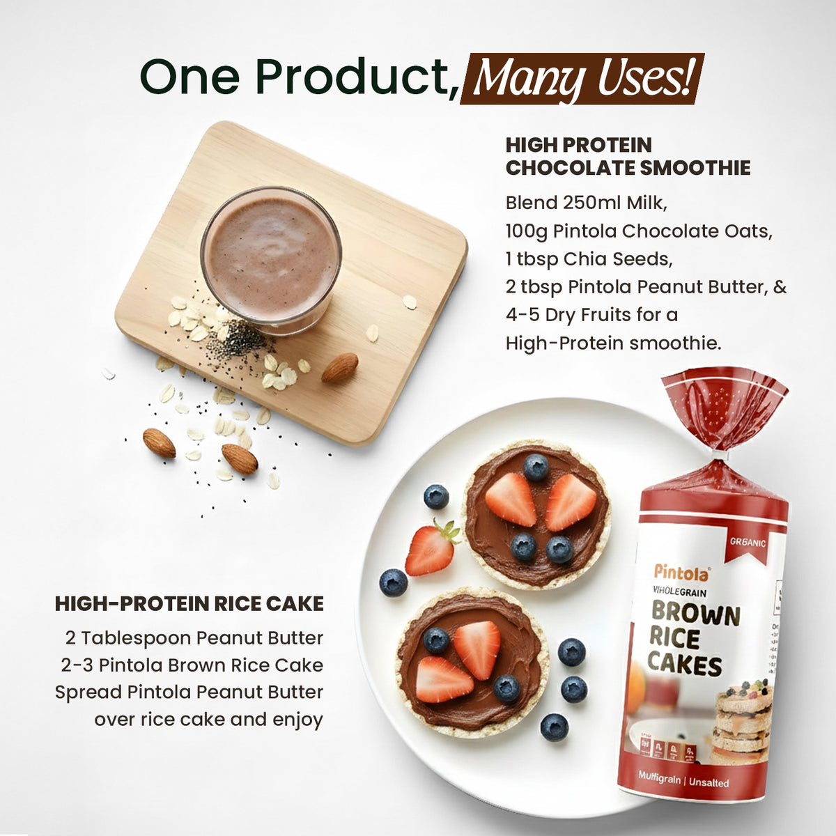 Crispy High Protein Dark Chocolate Peanut Butter