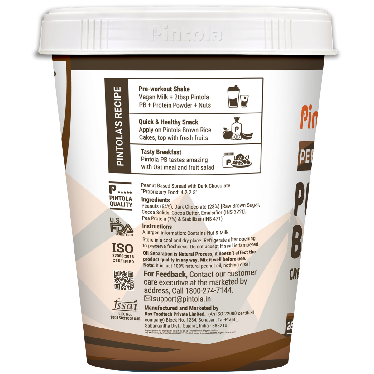Dark Chocolate Performance Peanut Butter