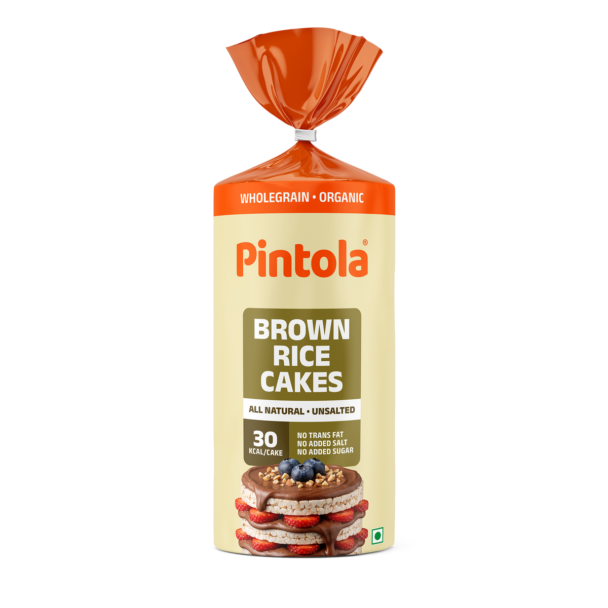Organic Wholegrain Brown Rice Cakes