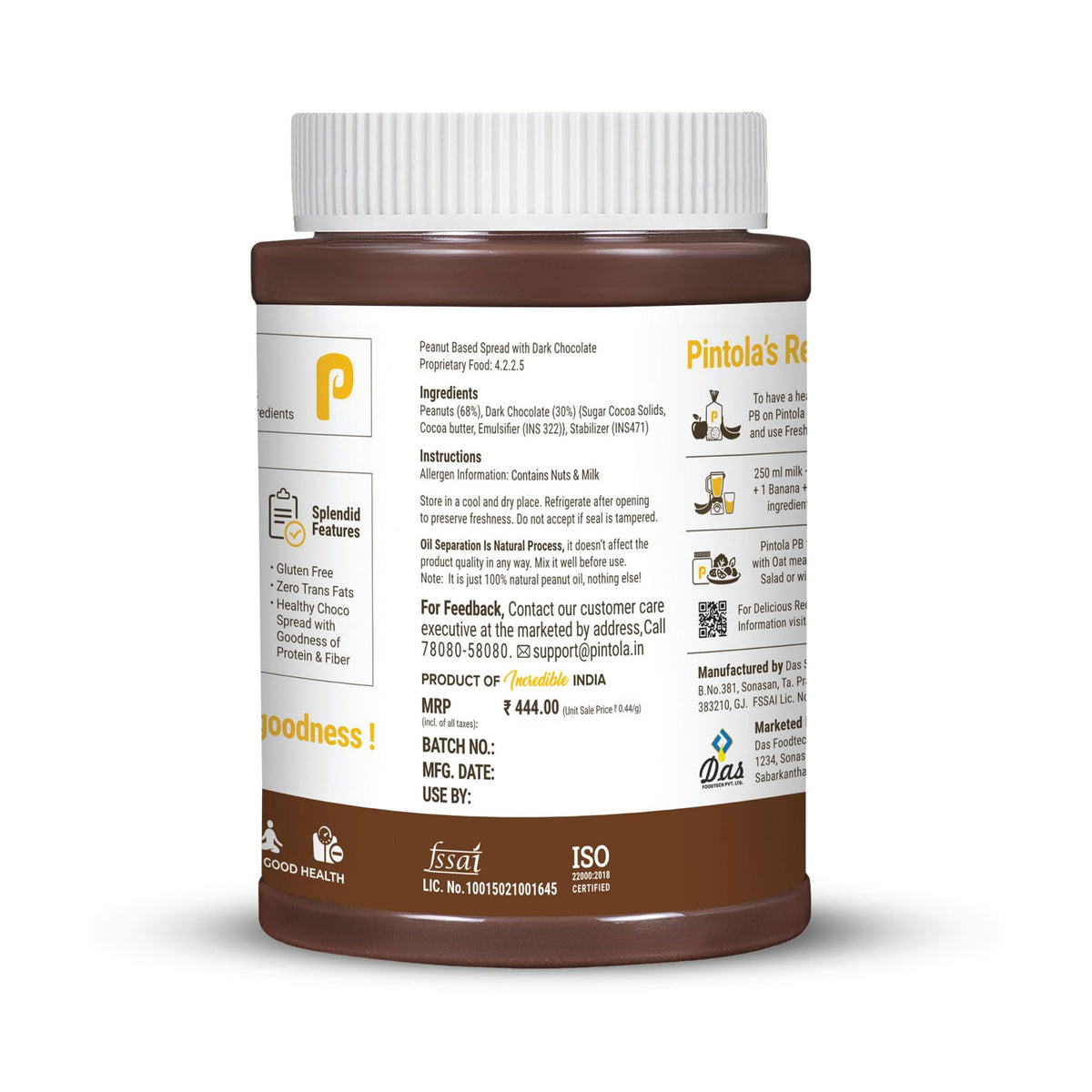 Dark Chocolate Peanut Butter