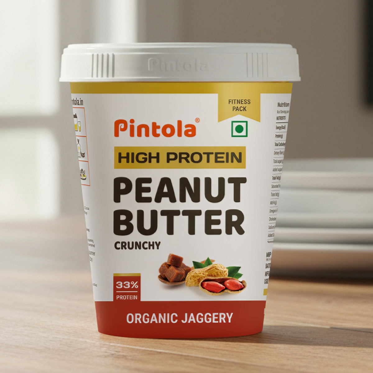 High Protein Organic Jaggery Peanut Butter