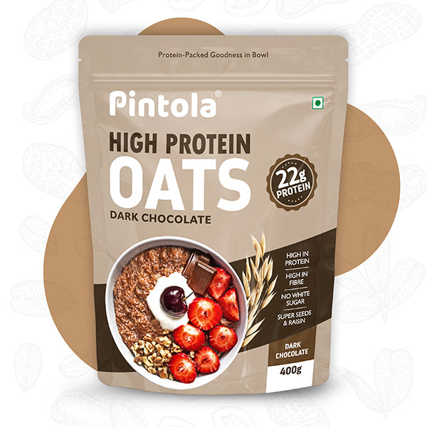 High Protein Dark Chocolate Oats