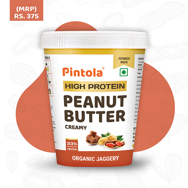 High Protein Peanut Butter with Organic Jaggery