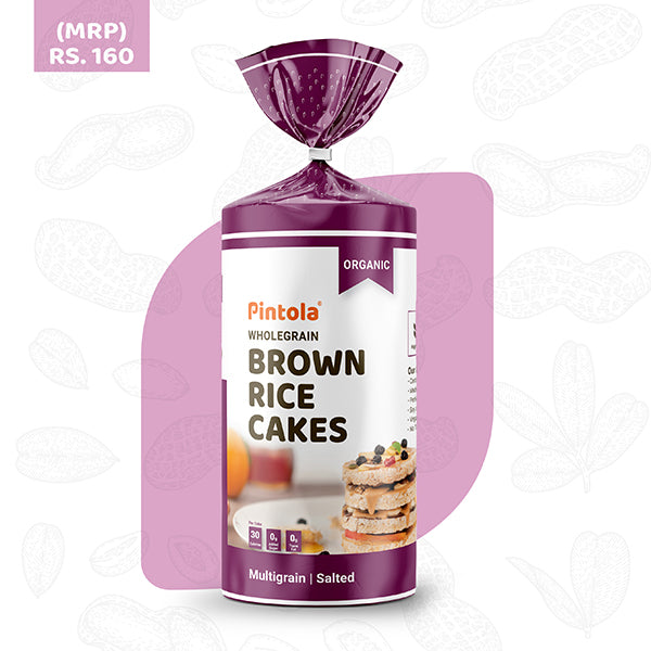 Organic Wholegrain Brown Rice Cakes