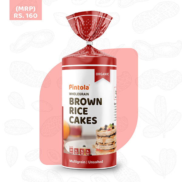 Organic Wholegrain Brown Rice Cakes