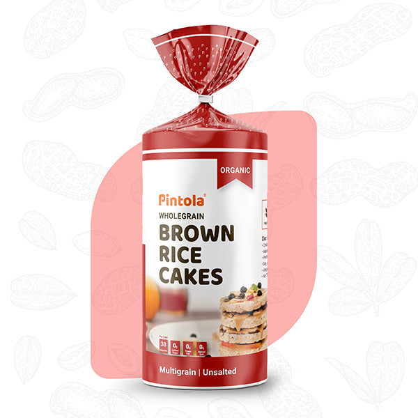 Organic Wholegrain Brown Rice Cakes